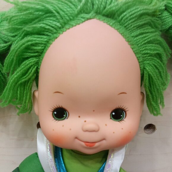 Vintage Hallmark Rainbow Brite Patty O' Green Doll. *Fading On Shoes - Picture 2 of 12